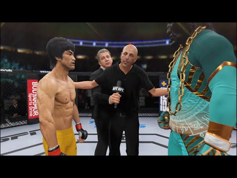 Bruce Lee vs. Anubis - EA Sports UFC 4 - Epic Fights 🔥🐲