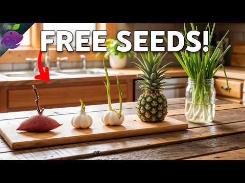 10 Easiest Crops You Can Grow for Absolutely Free From Kitchen Scraps!