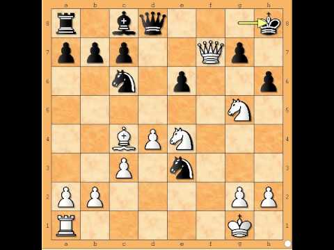 Branjeno polje i mat Skakacima - ERDOS vs LICHTNER - Blacmar-Diemer gambit  # 424