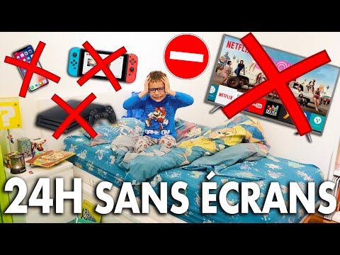 24H SANS ECRANS DANS MA CHAMBRE !