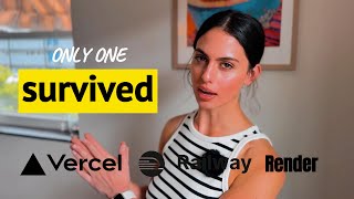 Vercel vs Railway vs Render: One Almost Killed My Startup