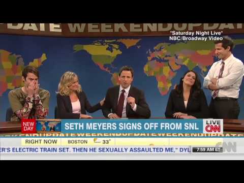 Seth Myers signs off on 'SNL'