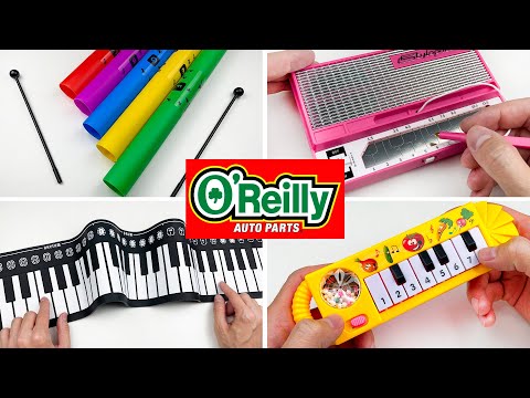 O'Reilly Auto Parts commercial jingle on different instruments