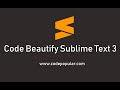 HTML | CSS | JS Beautify Sublime Text 3
