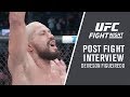 UFC Norfolk: Deiveson Figueiredo - "That belt belongs to me"