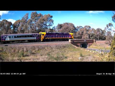 VLine N453 + H-set Up - 2nd July 2022