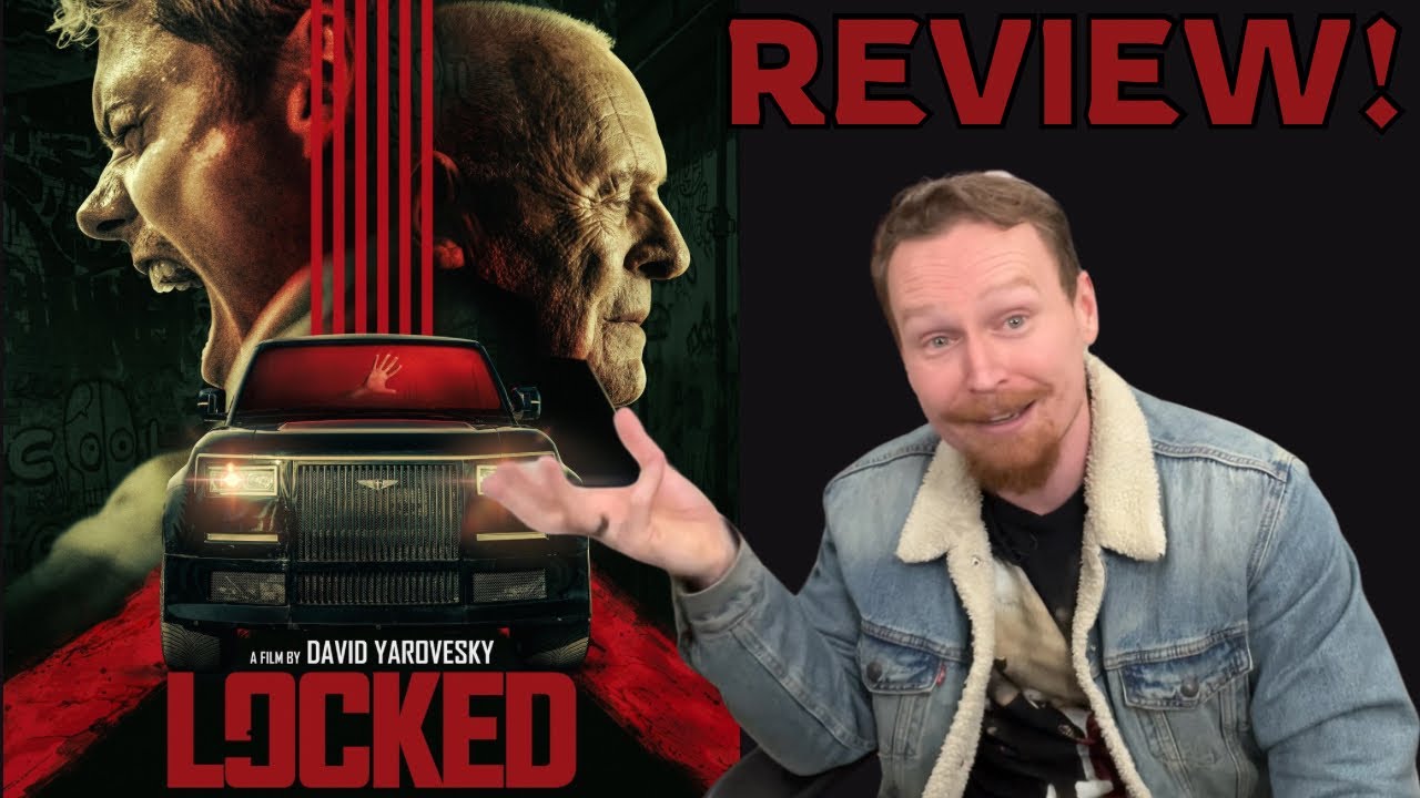 LOCKED Review - Bill Skarsgard and Anthony Hopkins in SAW + BURIED in a Car!