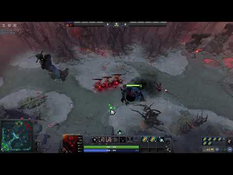 Dota 2 solo roshan speedrun SF 7.28c (25.02.2021)