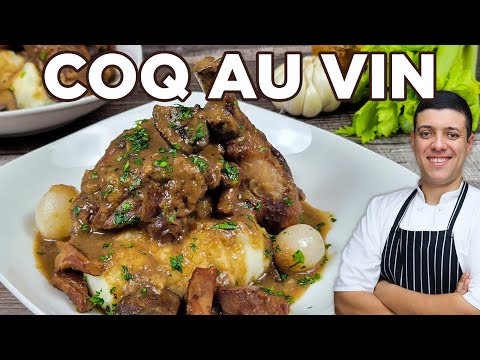 Best Chicken Stew for Dinner | Coq Au Vin | Recipe by Lounging with Lenny