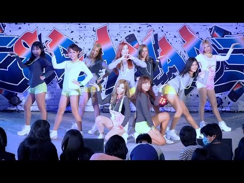 160827 Girls Nine cover Girls' Generation - Gee @ Esplanade Cover Dance#3 (Audition)