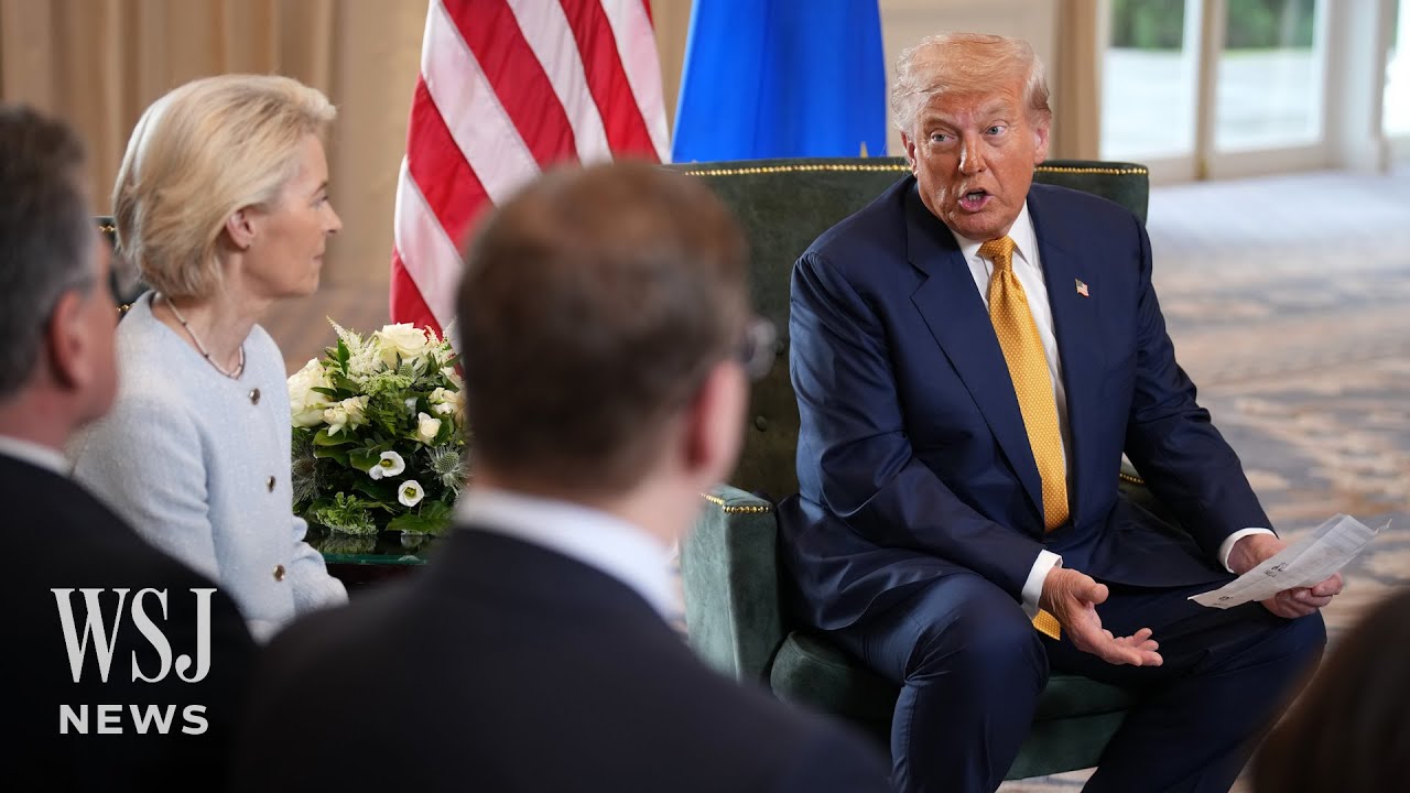 Explained: Trump's EU Trade Deal and What Comes Next | WSJ News