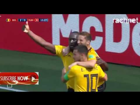BELGUIM vs TUNISIA  5-2 world cup 2018