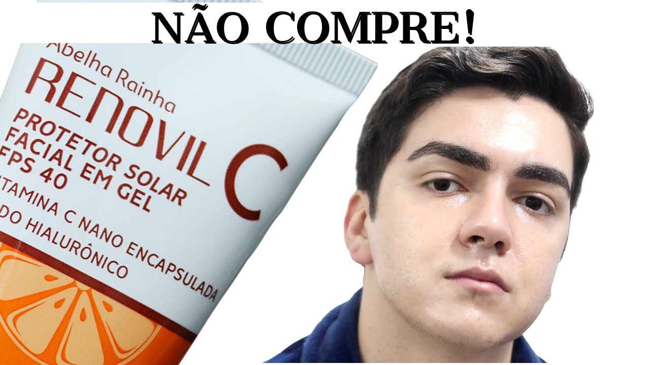 Watch Now Protetor Solar Renovil FPS 40 Abelha Rainha! NÃO COMPRE! Protetor Solar Renovil FPS 40 Abelha Rainha! NÃO COMPRE!