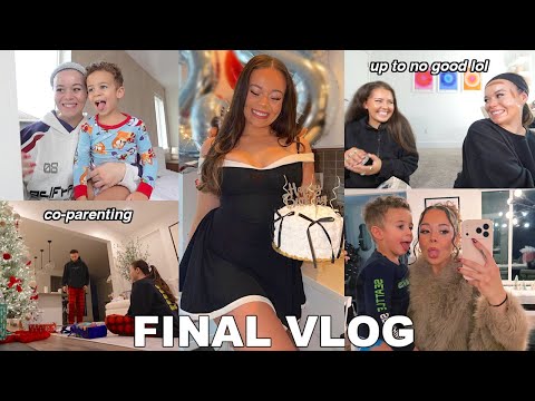 FINAL VLOG: Lots of Changes! going out, co-parenting Christmas, running errands + more!