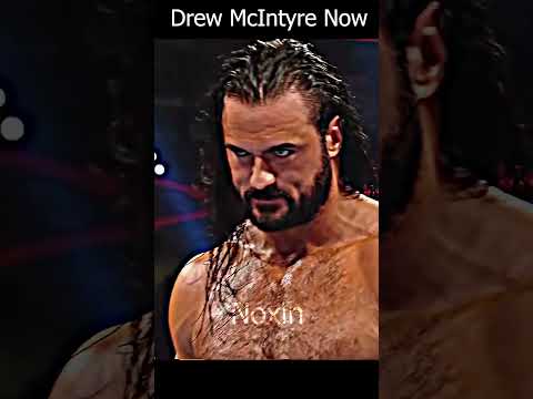 Drew McIntyre Then 🤢 Vs Drew McIntyre Now 🔥 #wwe #drewmcintyre #shorts