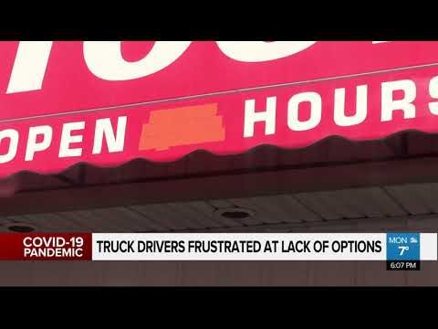 Truck drivers frustrated by lack of options