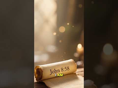 John 8:58—Before Abraham Was, I AM