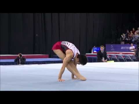 V-sit press to handstand