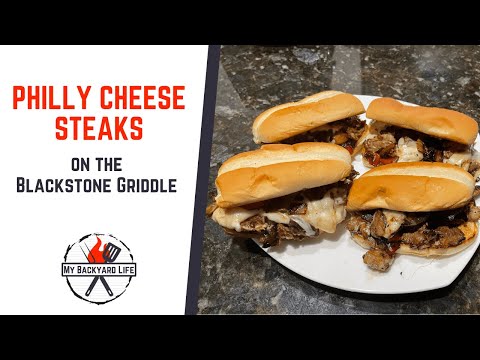 Philly Cheese Steaks on the Blackstone Griddle (or...