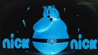 Nick Funny Hippo Transformations Logo Ident Effect