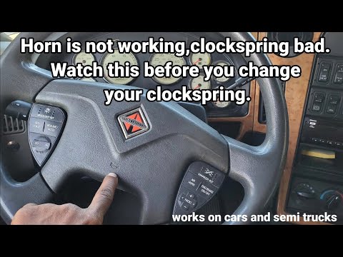 How to fix your horn when clockspring is the problem without changing the clockspring