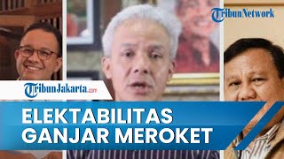 Elektabilitas Ganjar Meroket di Survei Capres 2024, Prabowo Subianto & Anies Baswedan Kompak Stagnan
