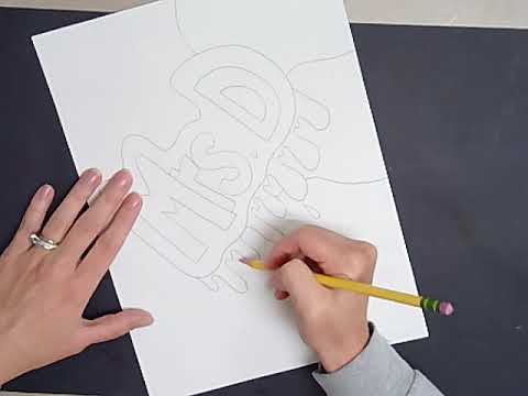 4th Grade Graffiti Name Design