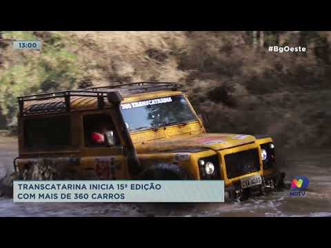 Transcatarina inicia 15ª edição com mais de 360 carros