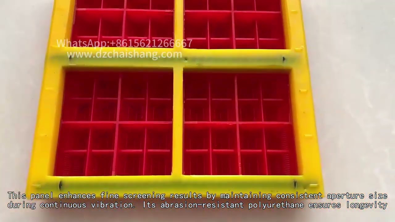 High Performance Screen Mesh for Aggregate Screening