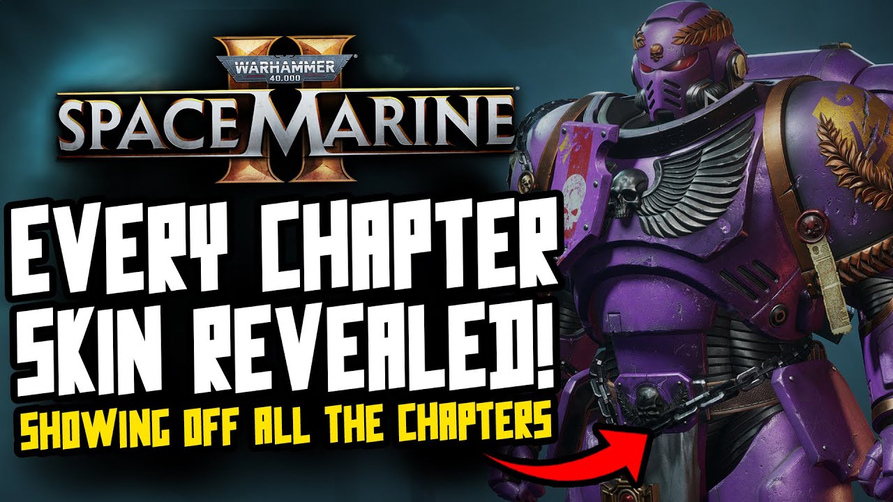 Space Marine 2 Chapters REVEALED! Every skin in the game!
