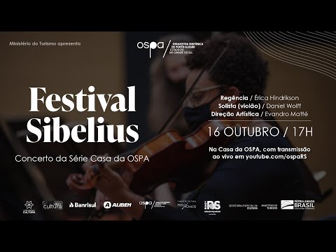 OSPA 2021 - 16/10 - Série Casa da OSPA #19 – FESTIVAL SIBELIUS