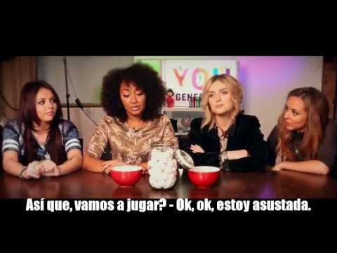 Little Mix - Chubby Bunny challenge (subtitulado)