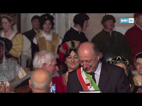 Un palio di San Paolino da ...Oscar; vince Bianchini della Compagnia Balestrieri