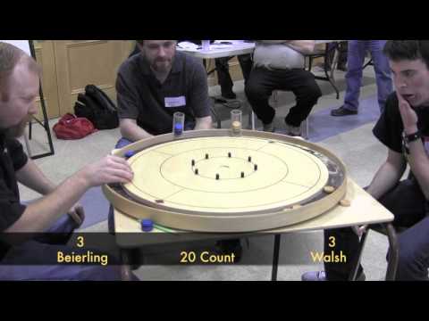 Crokinole - 2014 London Final 1/3 - Beierling v Walsh