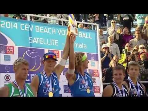 2014 CEV Beach Volleyball Satellite - Jurmala (Latvia) Highlights