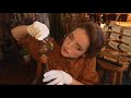 ASMR Museum Curator Mutters to Herself While Examining Artifacts