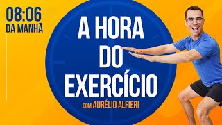 🔴 GINÁSTICA DA MANHÃ | A HORA do Exercício | Quarta 04/12 às 08:06 | Aurélio Alfieri H052