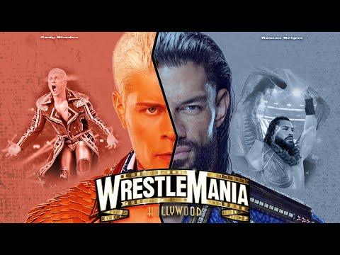Cody Rhodes vs Roman Reigns---Custom Promo