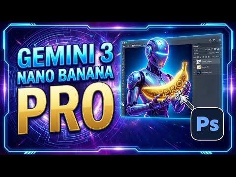 Gemini 3 Nano Banana PRO in Photoshop