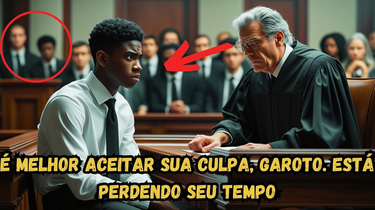 O Que Acontece Quando um Jovem Negro Gênio Enfrenta o Preconceito?Sua atitude calou o JUIZ!
