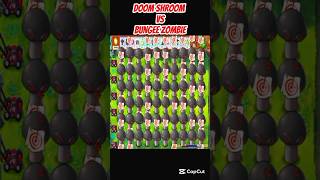 *DOOM SHROOM VS BUNGEE ZOMBIE*#shorts #short #pvz #youtubeshorts #shortvideo #pvzfusion #gaming