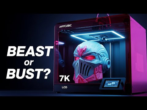 Anycubic Photon Mono M7 Max Review 2025 – The KING of Large Resin 3D Printing?
