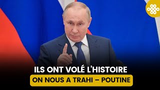 ILS ONT VOLÉ L’HISTOIRE DE LA RUSSIE – POUTINE EXPLOSE EN DIRECT !
