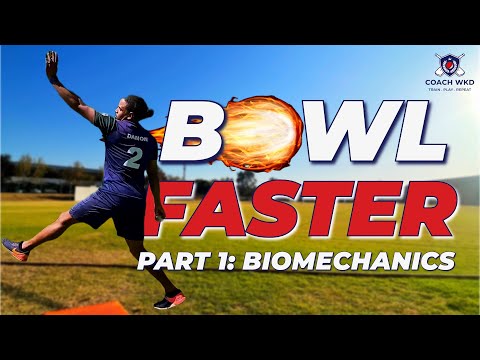 HOW to BOWL FASTER | Part 1 | Fast Bowling Tips