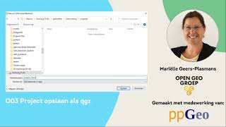 O03 Project opslaan als qgz