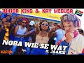 First Reaction To Junior King Kay Medusa NOBA WIE SE WAT Ft JAAKIE Official Video