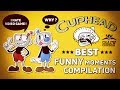Cuphead Best Funny Angry Rage Moments Compilation
