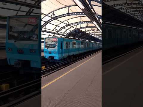Metro De Santiago | Par De NS-74 en San Joaquín