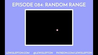 Episode 084 - random range