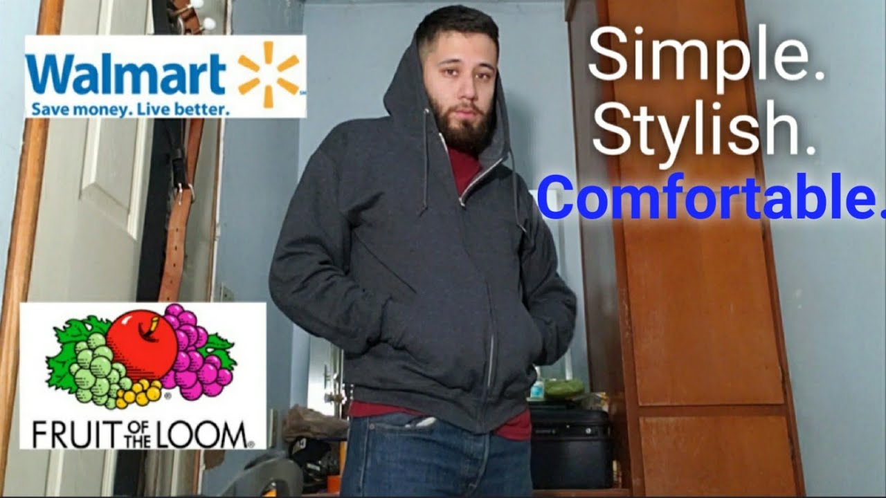 The $10 dollar hoodie from Walmart | Fruit Of The Loom